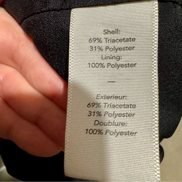 NWT Elizabeth and James Shenzie Black Sleeveless Romper Ruffle‎ v-neck Size 4 - Picture 8 of 9